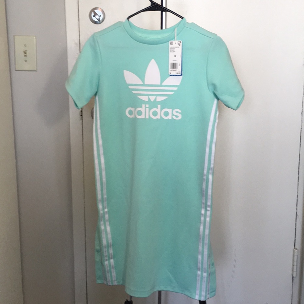 Adidas side snap dress.